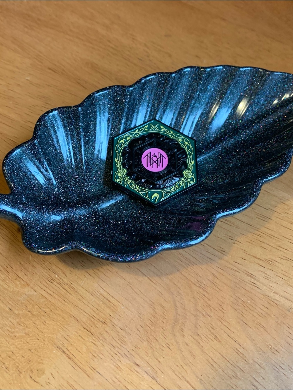 Holographic Black Trinket Tray